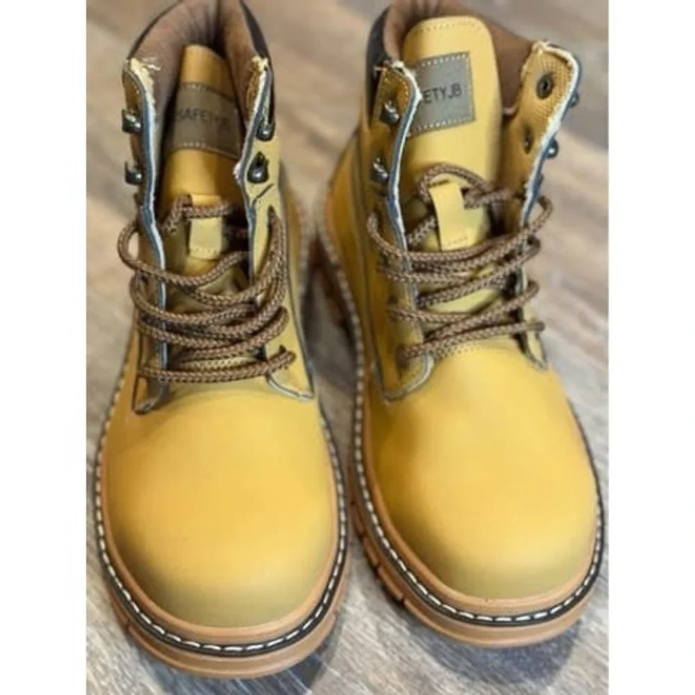 Industrial Steel Toe Anti Puncture Water Resistant Safety Shoes‎ Unisex